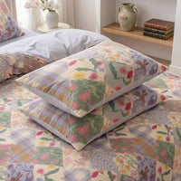 BLOOMPATCH – Juego de ropa de cama de jardín para un ambiente floral refinado