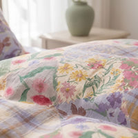 BLOOMPATCH – Juego de ropa de cama de jardín para un ambiente floral refinado