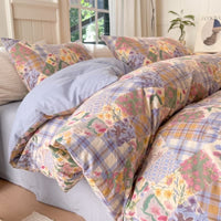 BLOOMPATCH – Juego de ropa de cama de jardín para un ambiente floral refinado