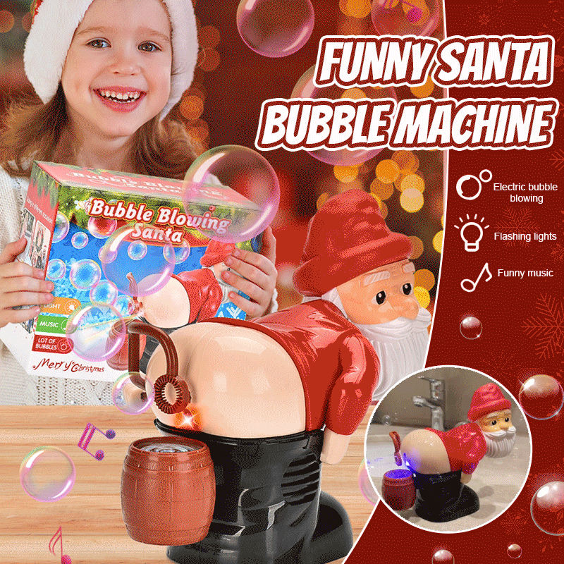 MERRYBUBBLE – Machine à bulles de Noël pour des fêtes magiques