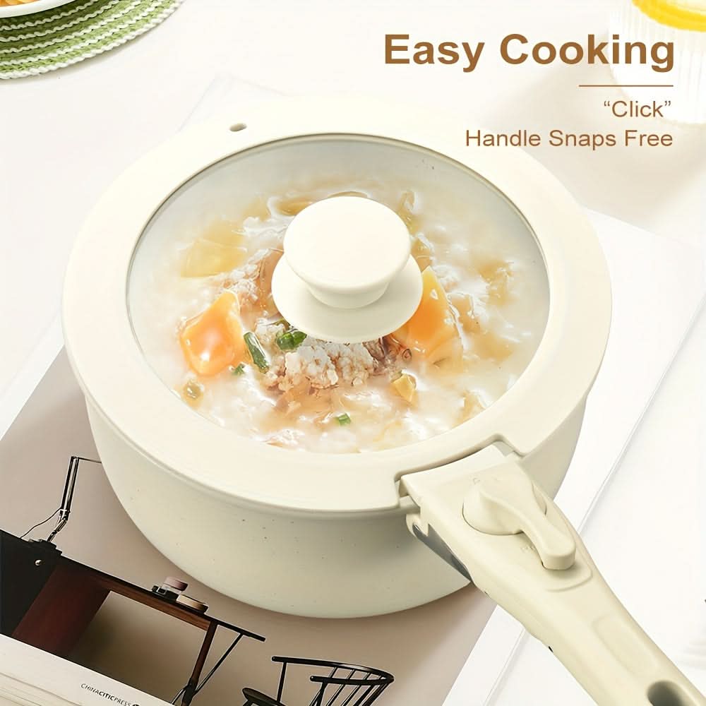 STACKPAN – Ceramic Cookware Set for Neat Modern Kitchens
