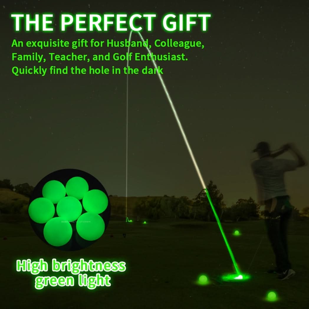 GLOWDRIVE – Bolas de Golfe Fluorescentes para Noite