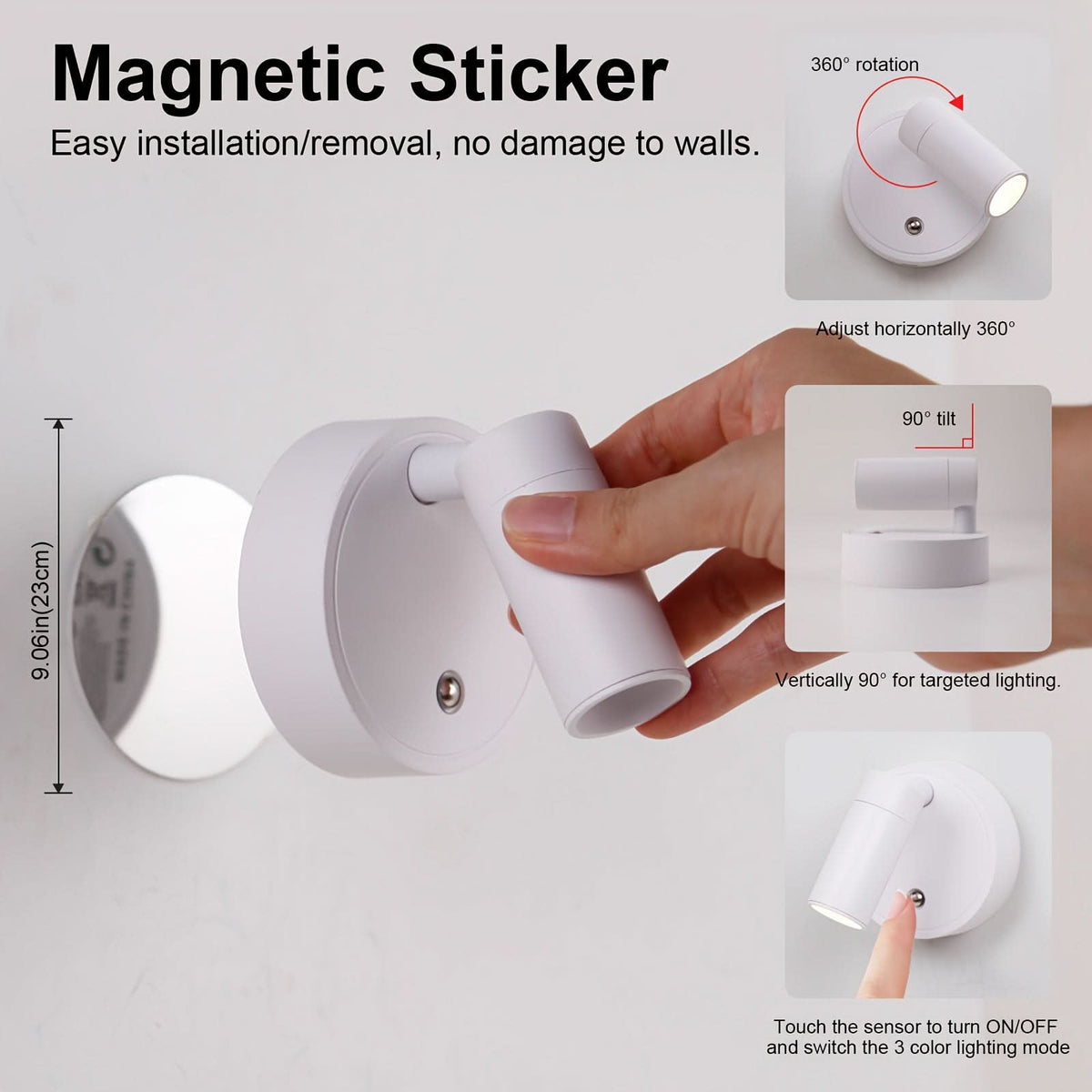 VZUO – Rotatable Projection Wall Lamp