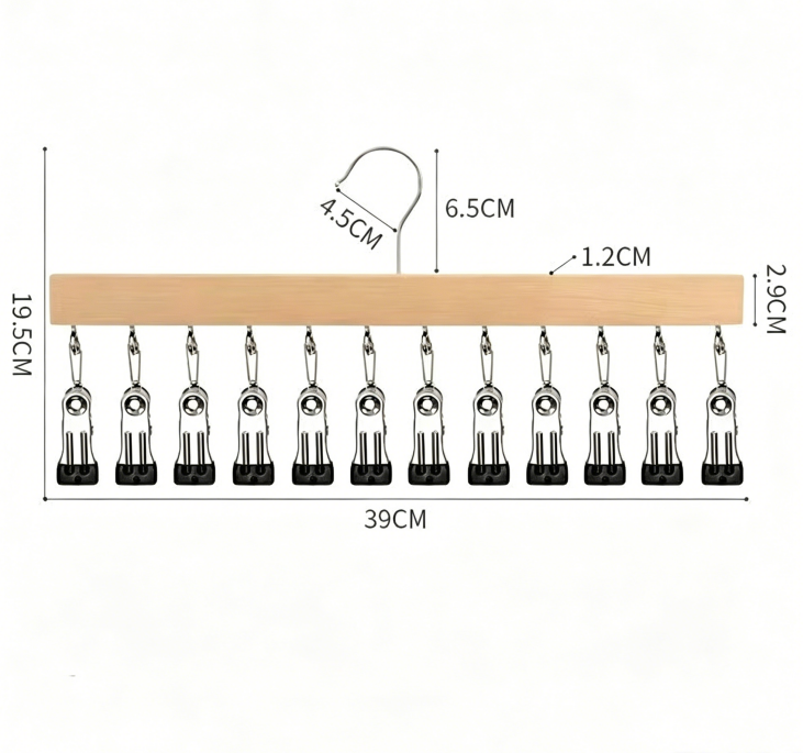 HATCLIP – Organisateur de chapeaux à 12 pinces pour accéder facilement à votre collection