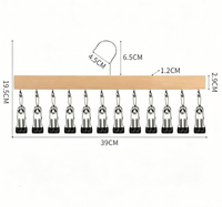 HATCLIP – Organisateur de chapeaux à 12 pinces pour accéder facilement à votre collection