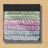 HAIRNOVA – 6-Pack Minimalist Hair Ties for Everyday Styling