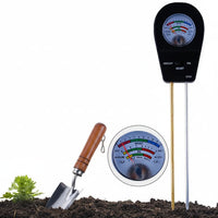 SOILTRIO – Medidor de suelo de jardín de tres funciones  