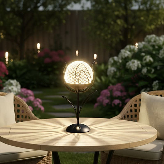SOLABLOOM – Lampe fleur décorative pour jardins et parcs