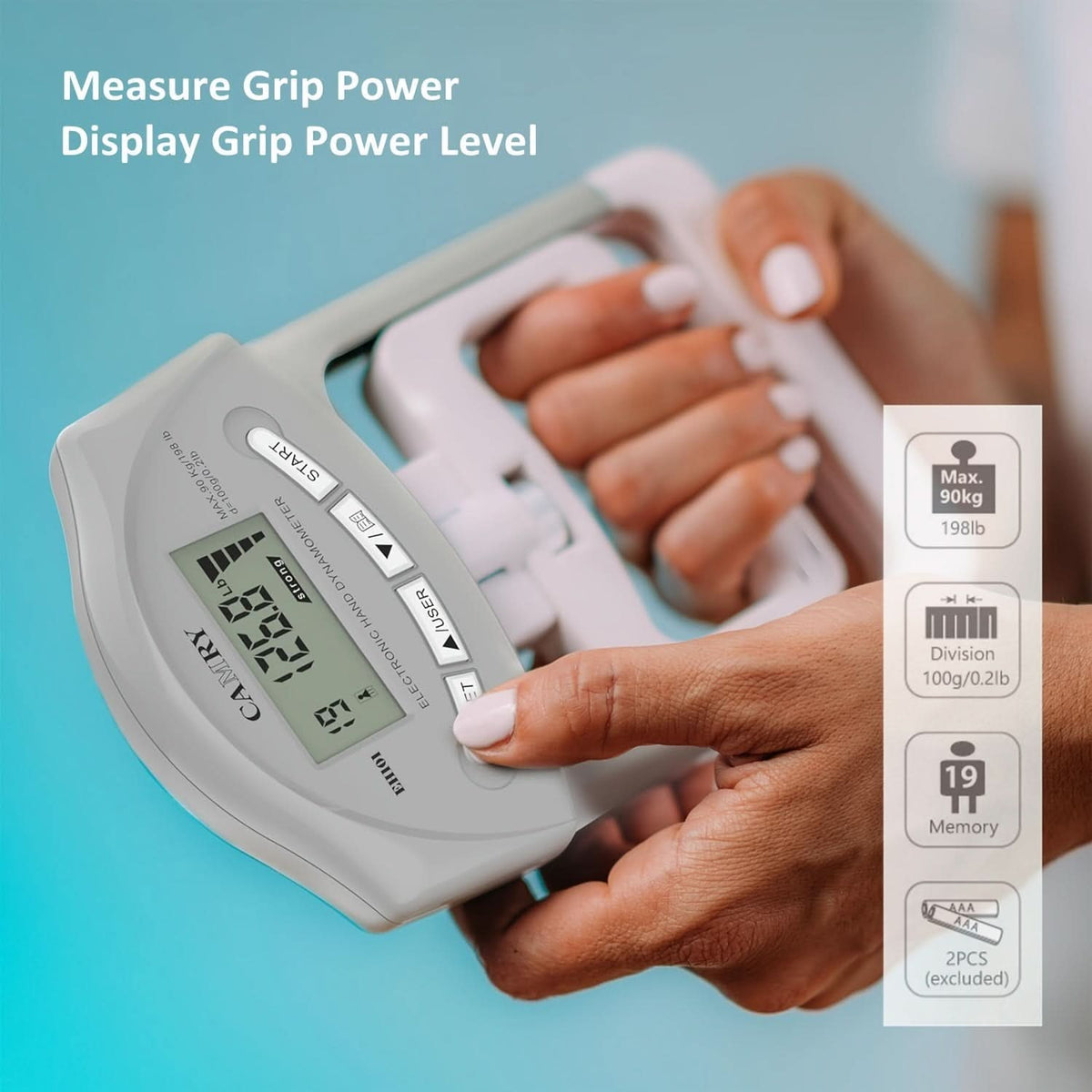 GRIPMETER PRO – Digitalt grebstestapparat