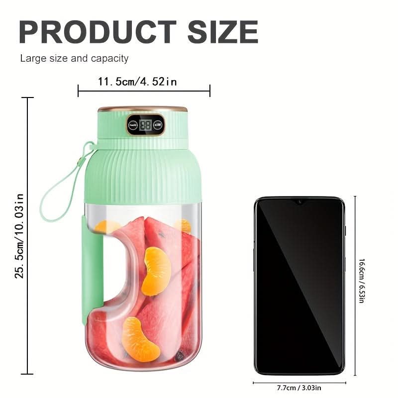 JUICENOVA – Blender portable amélioré pour boissons fraîches
