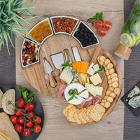 SERVELLE – Set tagliere e coltelli per formaggi per ospitare senza sforzo