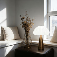 UMBRALUX – Umbrella Table Lamp for Elegant Night Lighting