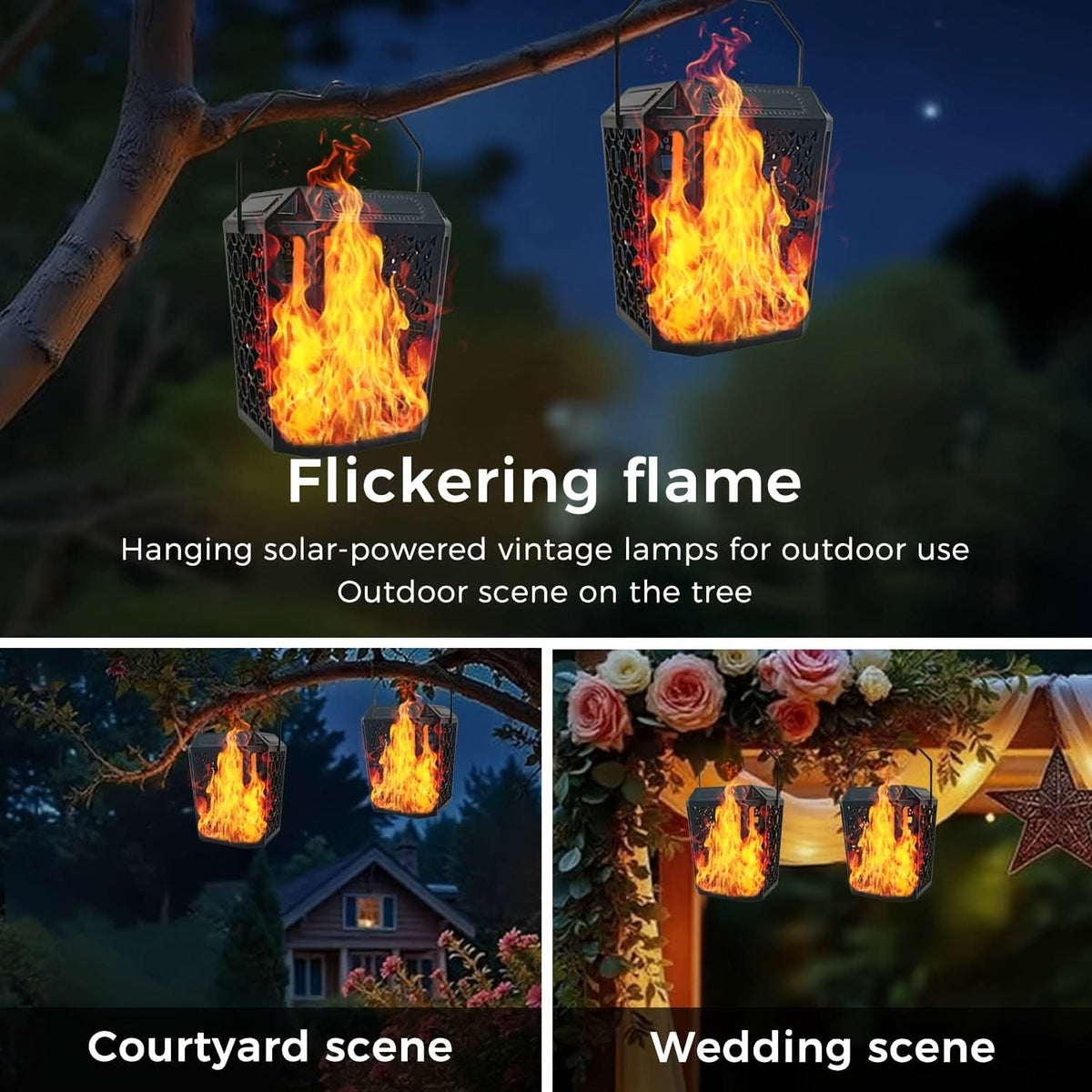 TORCHLUME – Lampada torcia solare tremolante