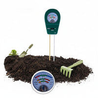 SOILTRIO – Medidor de suelo de jardín de tres funciones  