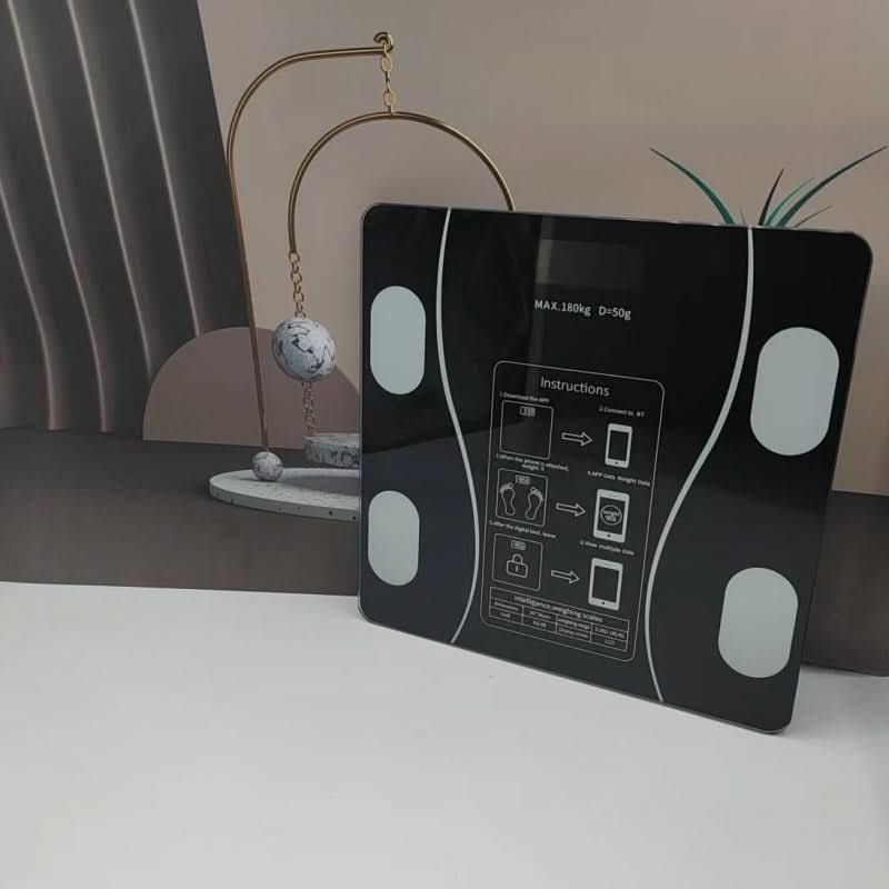 FITTRACK - Báscula inteligente para peso corporal con pantalla LCD para monitoreo diario de salud