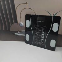 FITTRACK - Báscula inteligente para peso corporal con pantalla LCD para monitoreo diario de salud