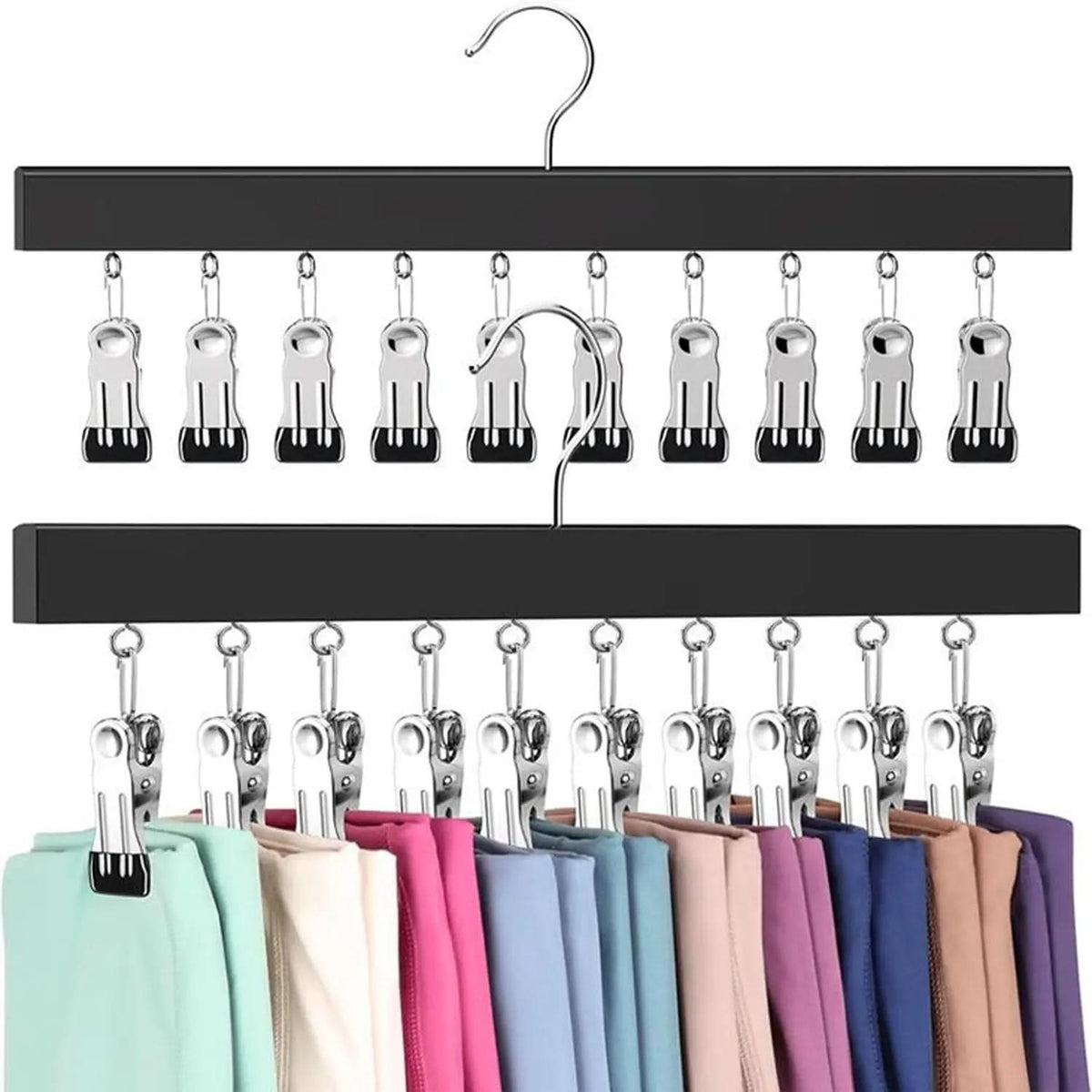 HATCLIP – Organisateur de chapeaux à 12 pinces pour accéder facilement à votre collection