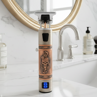 GROOMVIA – Tondeuse style vintage pour un soin personnel lisse