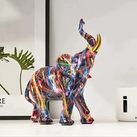 ELEPHORIXA – Abstract Elephant Sculpture for Sophisticated Room Decor
