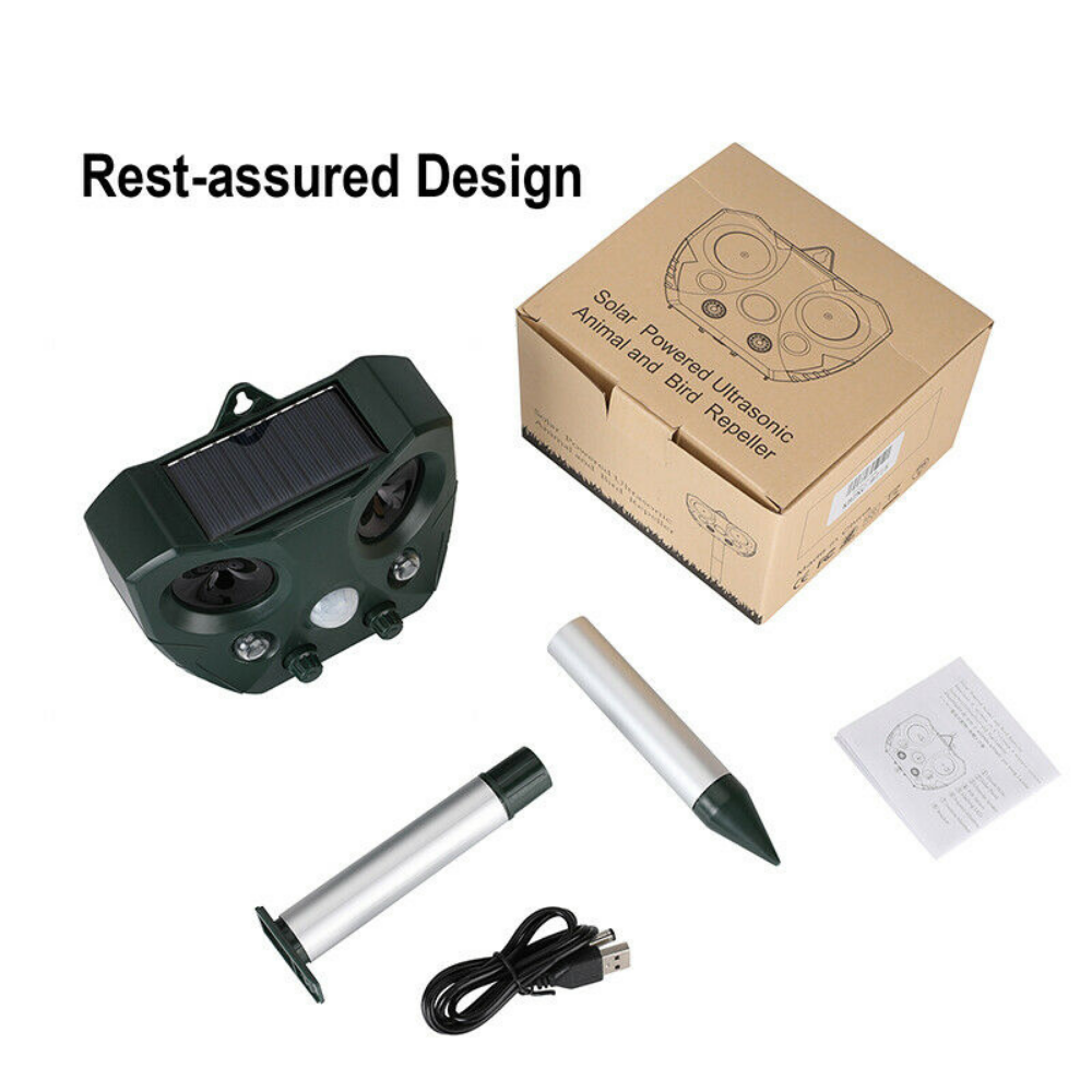PESTGUARD – Solcelledrevet ultralydsafviser