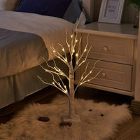 BIRCHVELORA – Illuminated Branch Lamp for Elegant Bedside Styling