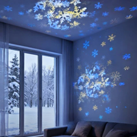 LUMIVORTEX – Rotating LED Projector Light for Immersive Room Ambiance
