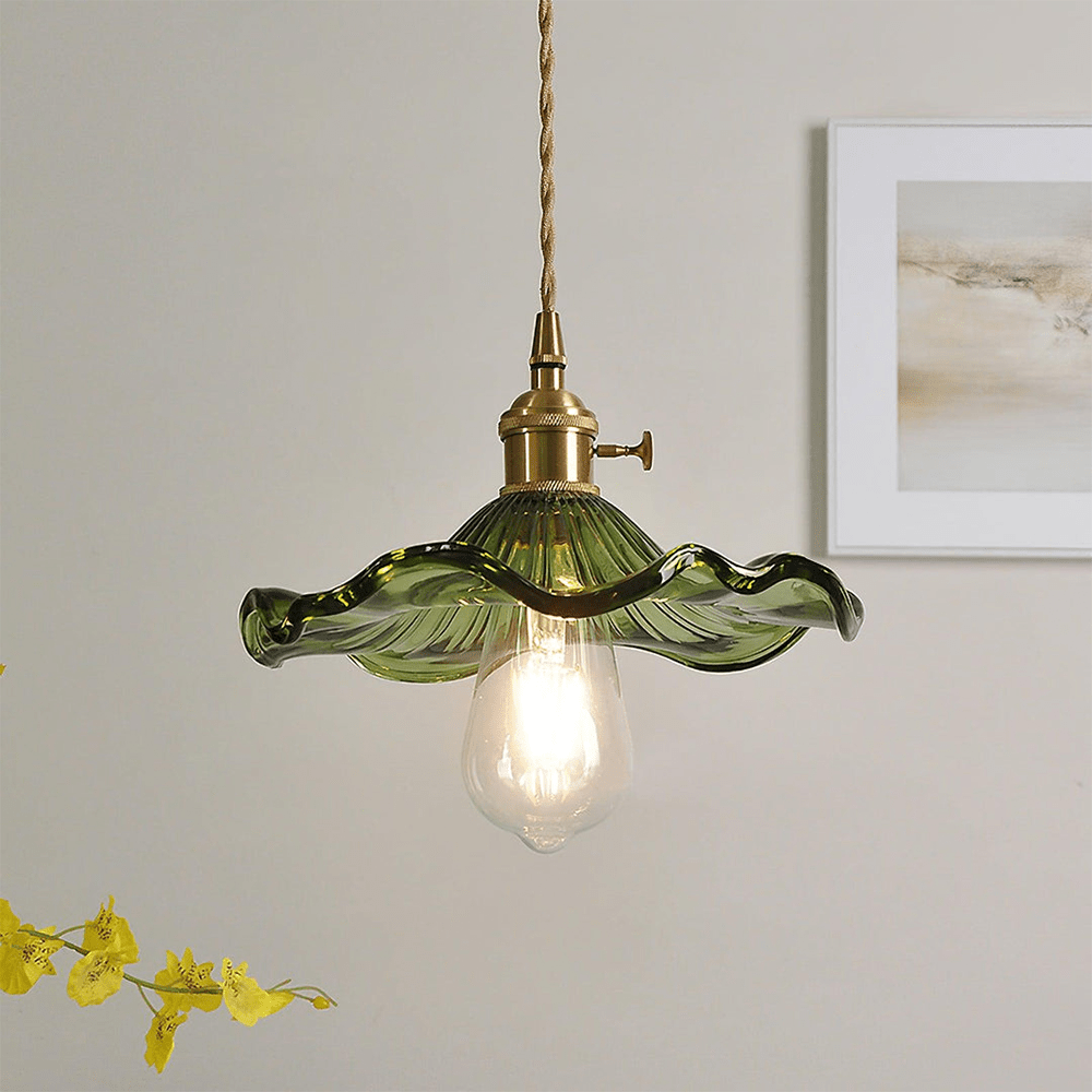 LUMIBELLA – Dekorative Pendelleuchte mit Blumenmotiv für warmes Licht
