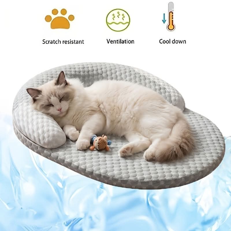 ARCTIPAW – Tapis rafraîchissant d'été lavable pour chats et chiens