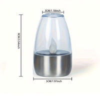 SOLCANDLE – Lanterna Recarregável com Luz Tremeluzente para Decoração de Pátios e Restaurantes