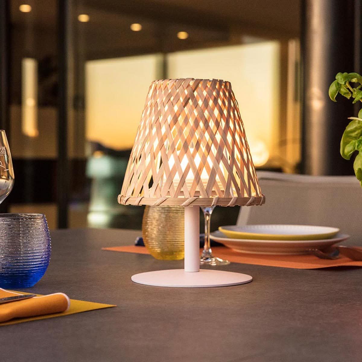 PATIOLIGHT – Εσωτερική και Εξωτερική LED Επιτραπέζια Λάμπα για Ζεστή Χαλαρωτική Ατμόσφαιρα  