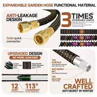 FLEXINOZZ – Mangueira de Jardim com 10 Modos de Pulverização para Limpeza Exterior