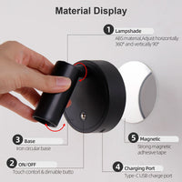 VZUO – Rotatable Projection Wall Lamp