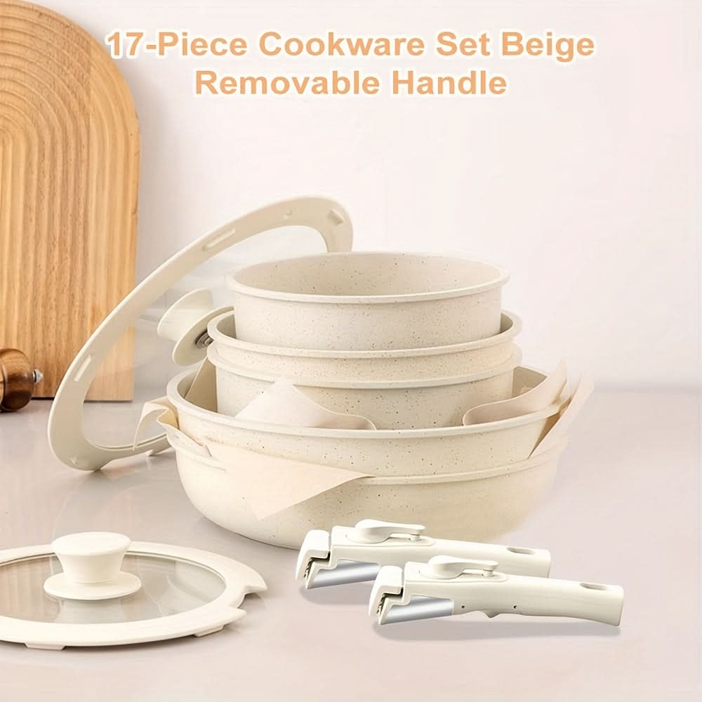 STACKPAN – Ceramic Cookware Set for Neat Modern Kitchens