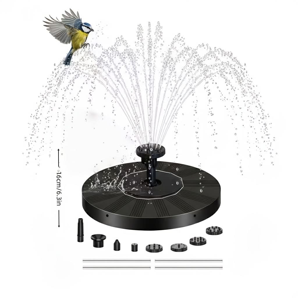AQUAFLOW – Bomba solar para fuente de jardín
