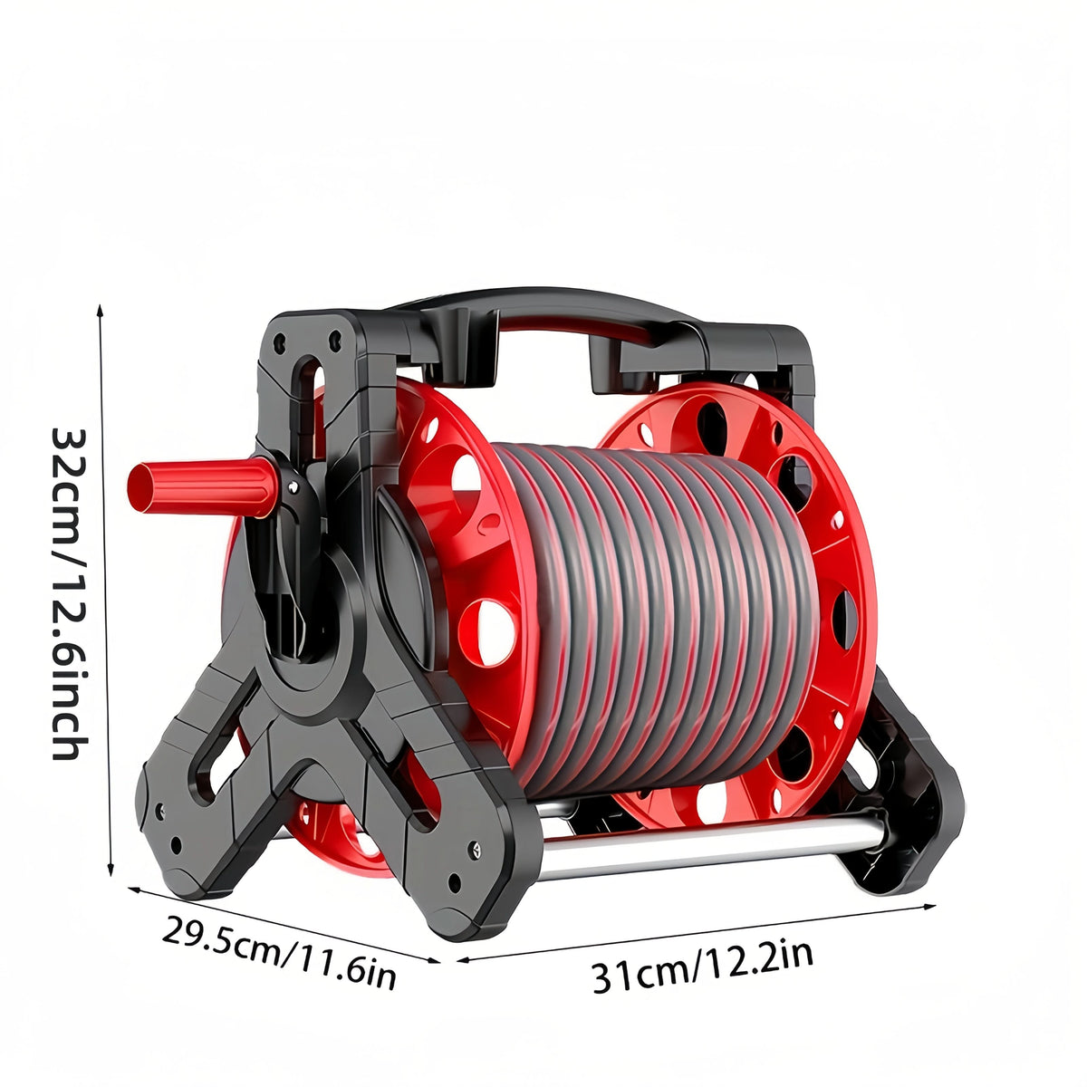 FLOWWHEEL – Freestanding Garden Hose for Easy Outdoor Cleaning