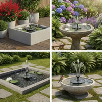AQUAFLOW – Bomba solar para fuente de jardín