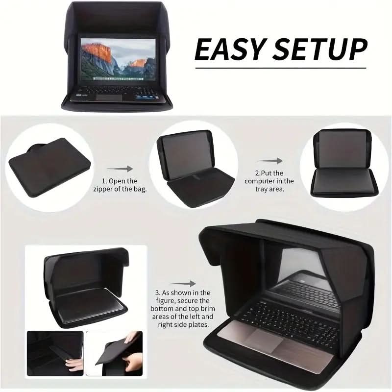 SHADECASE – Laptop Sunshade Case