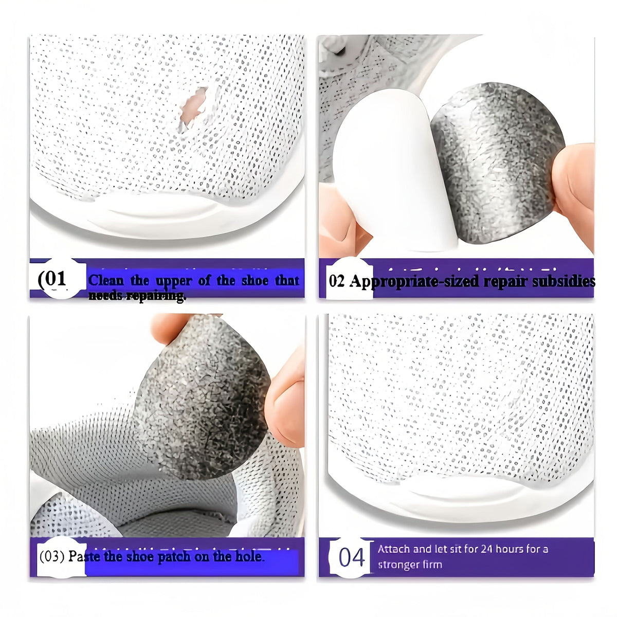 HEELVEX – Self Adhesive Shoe Repair Patches for Everyday Use