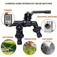 FLOWMASTER – Durable Dual Connection Valve for Garden Watering