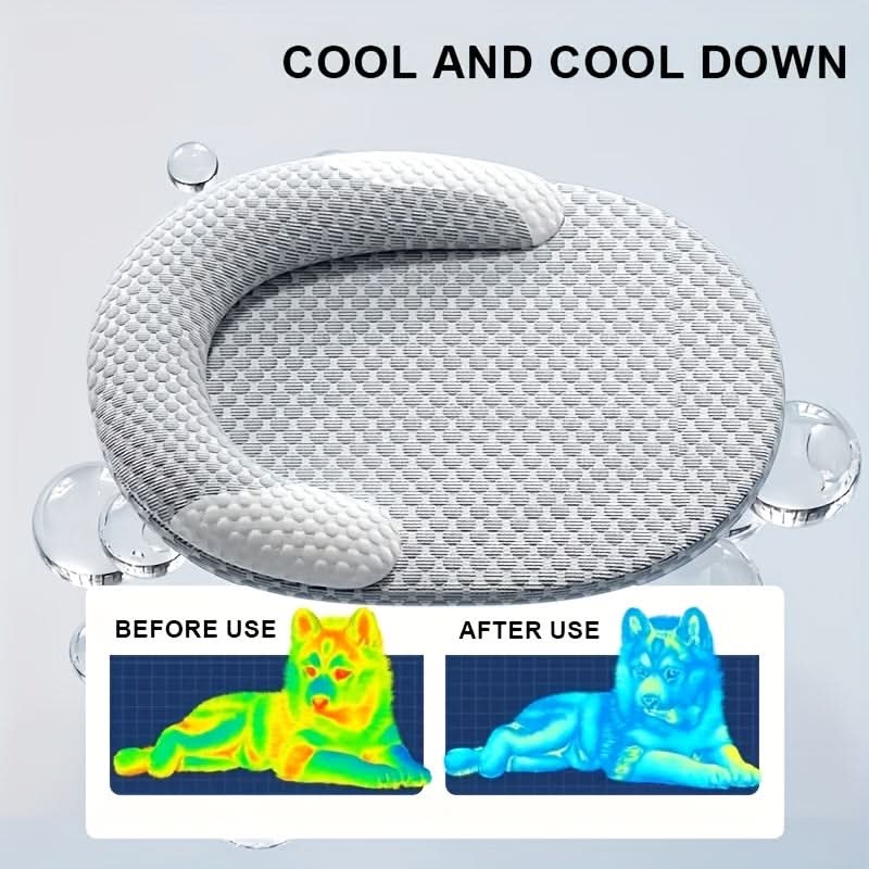 ARCTIPAW – Tapis rafraîchissant d'été lavable pour chats et chiens