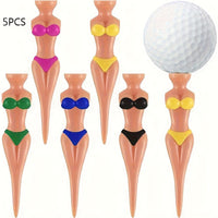 Pinova - Set da 5 tee da golf bikini originali