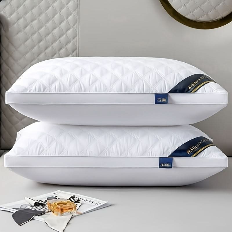 SLEEPMIST – Hypoallergenic 3D Pillow Set for Gentle Nightly Comfort