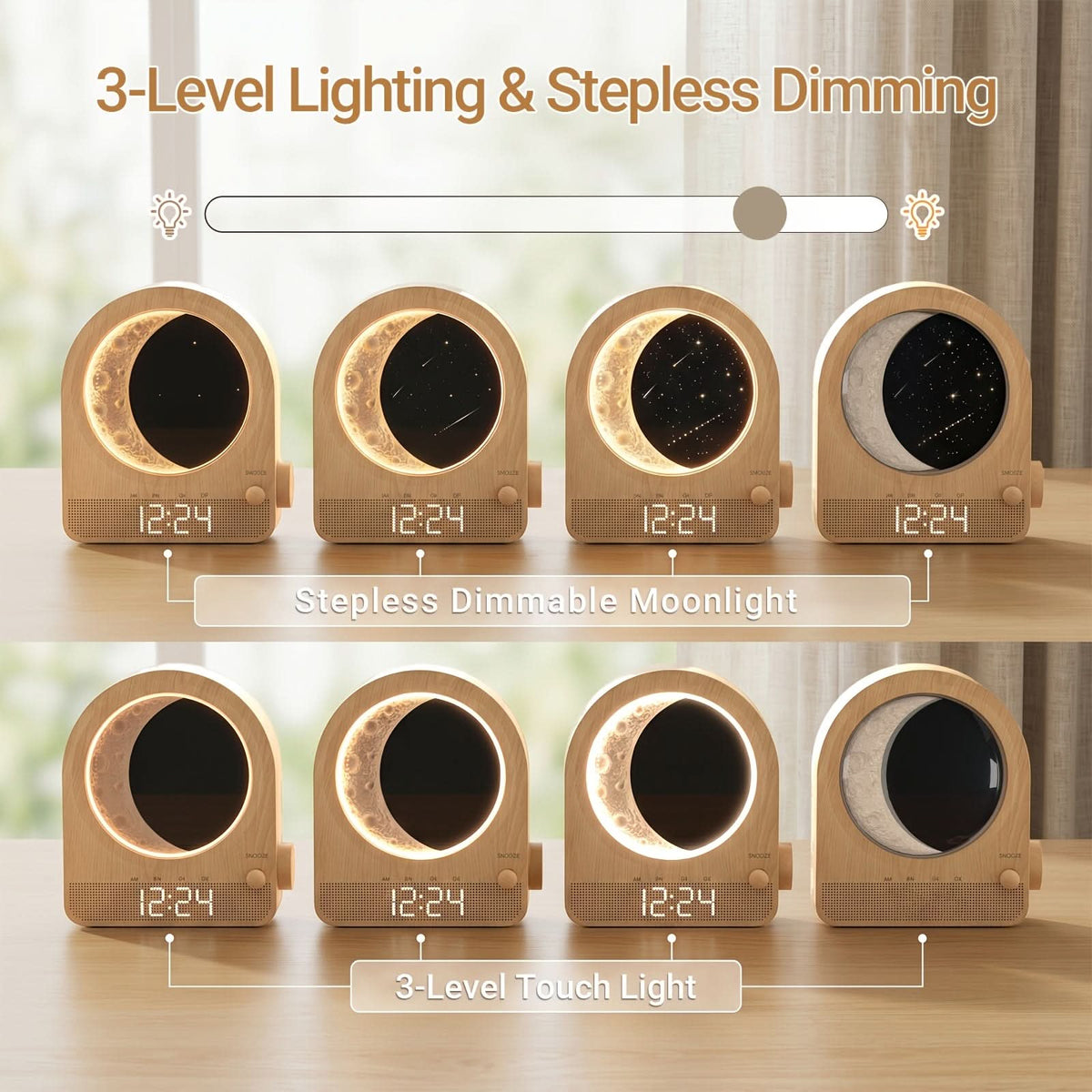 DAWNLUME – Sunrise Light and White Noise Machine for Restful Sleep