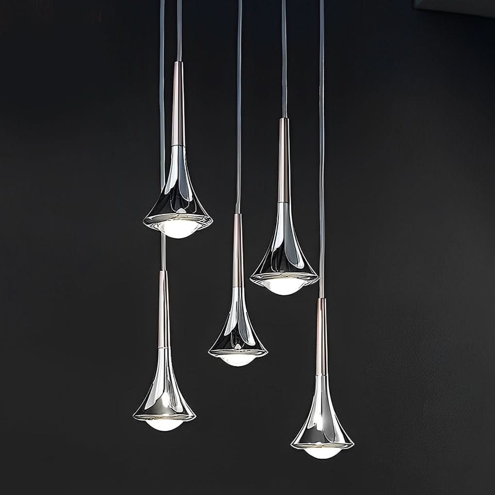 DROPLUME – Suspension sculpturale pour une lumière intérieure élégante