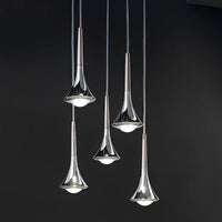 DROPLUME – Suspension sculpturale pour une lumière intérieure élégante