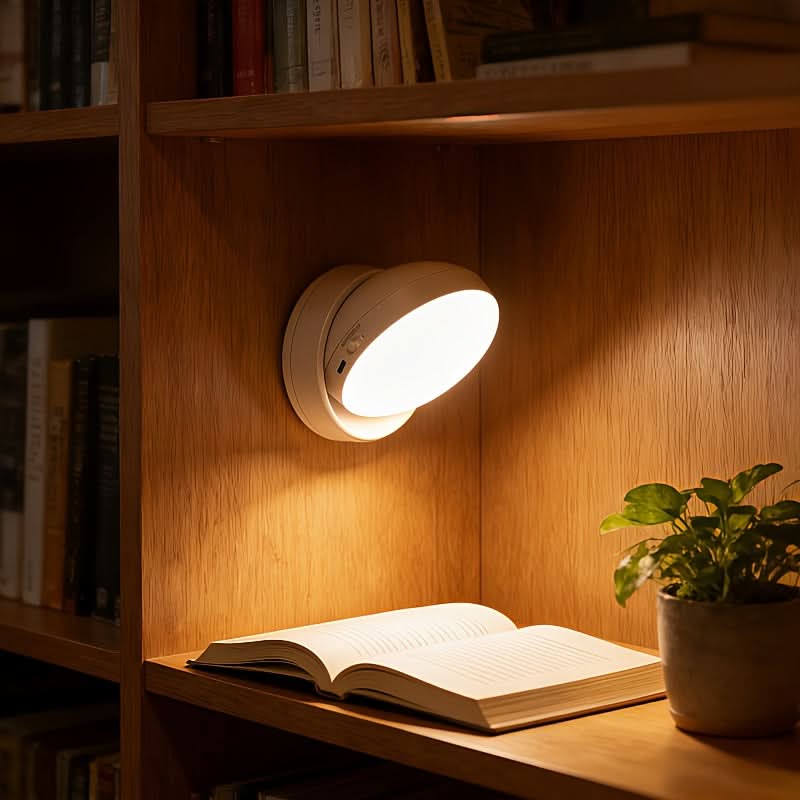 MAGNILUX – Περιστρεφόμενο Επαναφορτιζόμενο Φωτιστικό Τοίχου