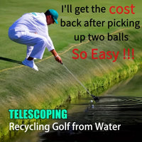 Golfora - Telescopic Stainless Steel Golf Ball Retriever