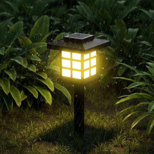 LUMIGARDEN – Mehrfarbige solarbetriebene Gartenwegbeleuchtung