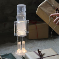 NUTCRAVENIX – Glowing Nutcracker Statue for Timeless Festive Appeal
