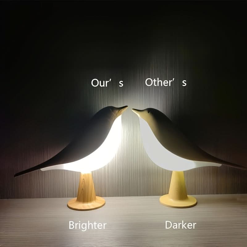 CHIRPLUME – Candeeiro Minimalista em Forma de Pássaro para Decoração Aconchegante de Casas de Férias